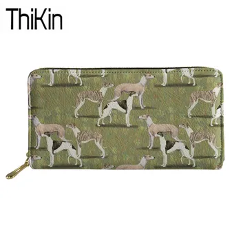 Thikin Long Women Wallets Whippet Dog Printing PU Leather Purse Girls Cute Coin Pouch for Females Luxury Money Bags Carteira
Thikin Long Women Wallets Whippet Dog Printing PU Leather Purse Girls Cute Coin Pouch for Females Luxury Money Bags Carteira