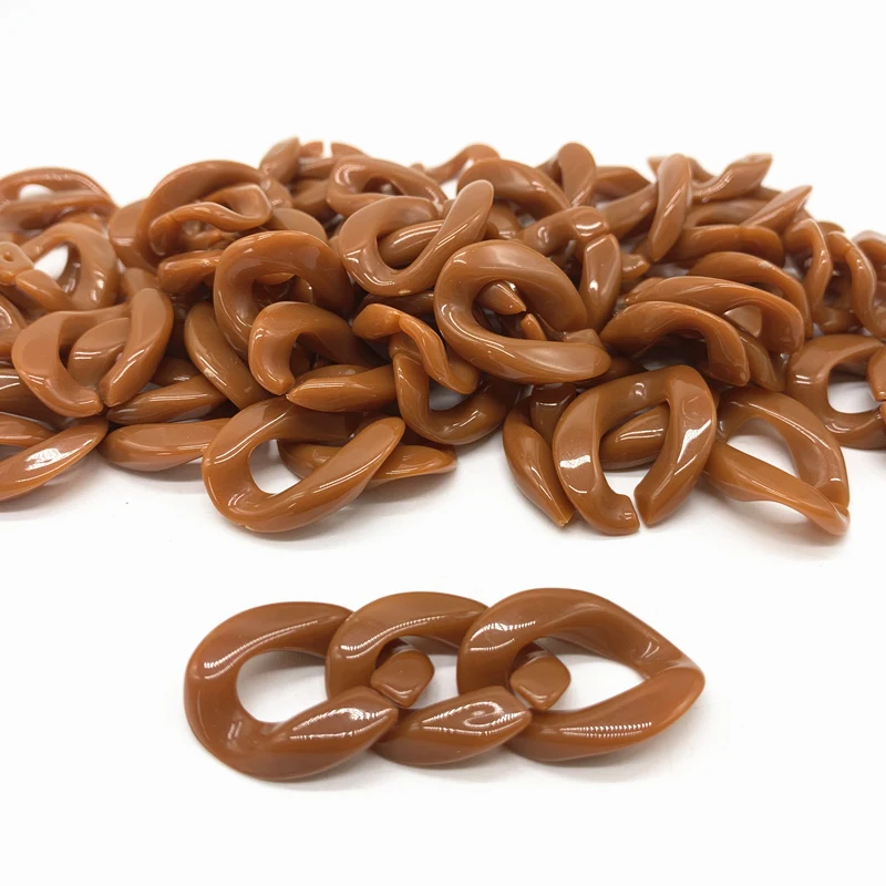 New 20pcs/16x22mm Acrylic Chain Links DIY Charm Accessories for Jewelry Making# QE11
New 20pcs/16x22mm Acrylic Chain Links DIY Charm Accessories for Jewelry Making# QE11