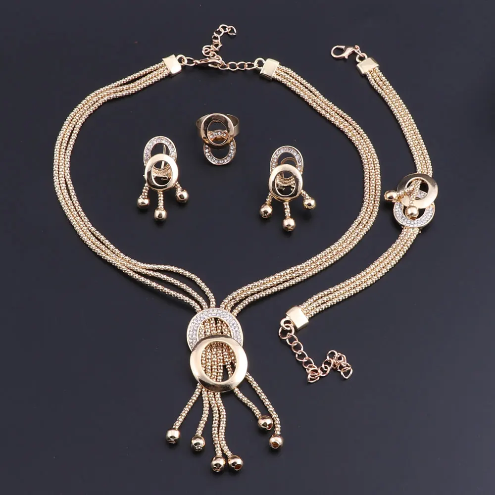 OEOEOS Jewelry Sets Dubai Gold Color Wedding Jewelry Sets For Women Brides Jewelery Costume Crystal Necklace Earrings Sets
OEOEOS Jewelry Sets Dubai Gold Color Wedding Jewelry Sets For Women Brides Jewelery Costume Crystal Necklace Earrings Sets