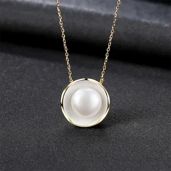 Charm Shell Design pearl silver necklace S925 Necklaces Natural Pearls Pendant Wedding Lovely fine jewelry gifts collar
Charm Shell Design pearl silver necklace S925 Necklaces Natural Pearls Pendant Wedding Lovely fine jewelry gifts collar