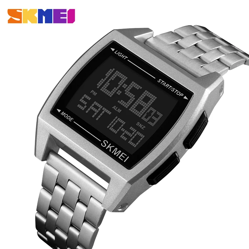 SKMEI Military Sports Watches LED Digital Electronic Watch Waterproof Clock Top Brand Luxury Mens Watches Relogio Masculino
SKMEI Military Sports Watches LED Digital Electronic Watch Waterproof Clock Top Brand Luxury Mens Watches Relogio Masculino