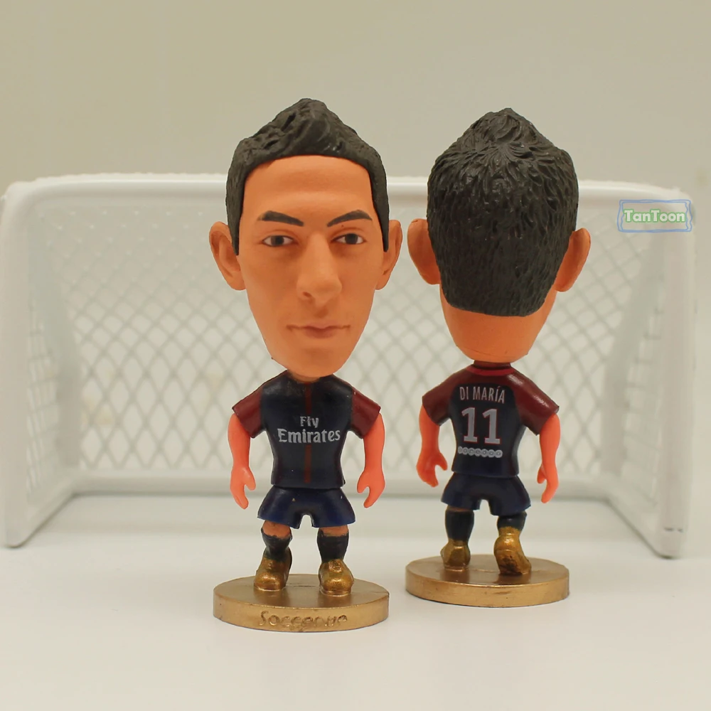 Soccer Star 6.5 cm Height Resin Dolls Paris Saint Club 11# DI MARIA 2018 Season Action figure toys
Soccer Star 6.5 cm Height Resin Dolls Paris Saint Club 11# DI MARIA 2018 Season Action figure toys
