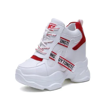 High Platform Sneakers Woman Wedge Casual Shoes Lace up 2019 New Fashion Women's Shoes Increasing Casual Shoes zapatos mujer
High Platform Sneakers Woman Wedge Casual Shoes Lace up 2019 New Fashion Women's Shoes Increasing Casual Shoes zapatos mujer