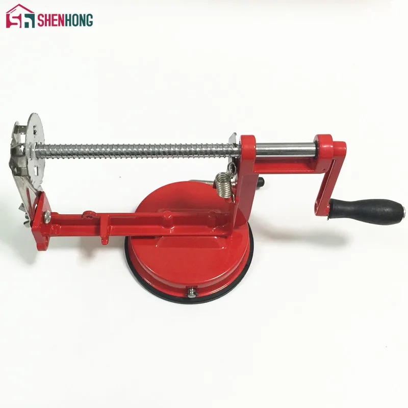 Amazing Manual Red Stainless Steel Twisted Potato Apple Slicer Spiral French Fry Cutter Cooking Tools Machine Vegetable Spiraliz
Amazing Manual Red Stainless Steel Twisted Potato Apple Slicer Spiral French Fry Cutter Cooking Tools Machine Vegetable Spiraliz