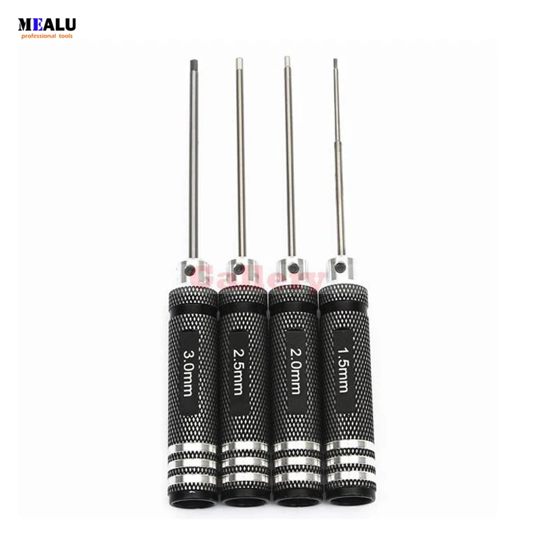 4 Pcs Metal Black Hss Hex Nut Head Screwdriver Tool Set 1.5mm 2.0mm 2.5mm 3.0mm 3 Wrench 1 Screwdriver Wrench Tool Set
4 Pcs Metal Black Hss Hex Nut Head Screwdriver Tool Set 1.5mm 2.0mm 2.5mm 3.0mm 3 Wrench 1 Screwdriver Wrench Tool Set