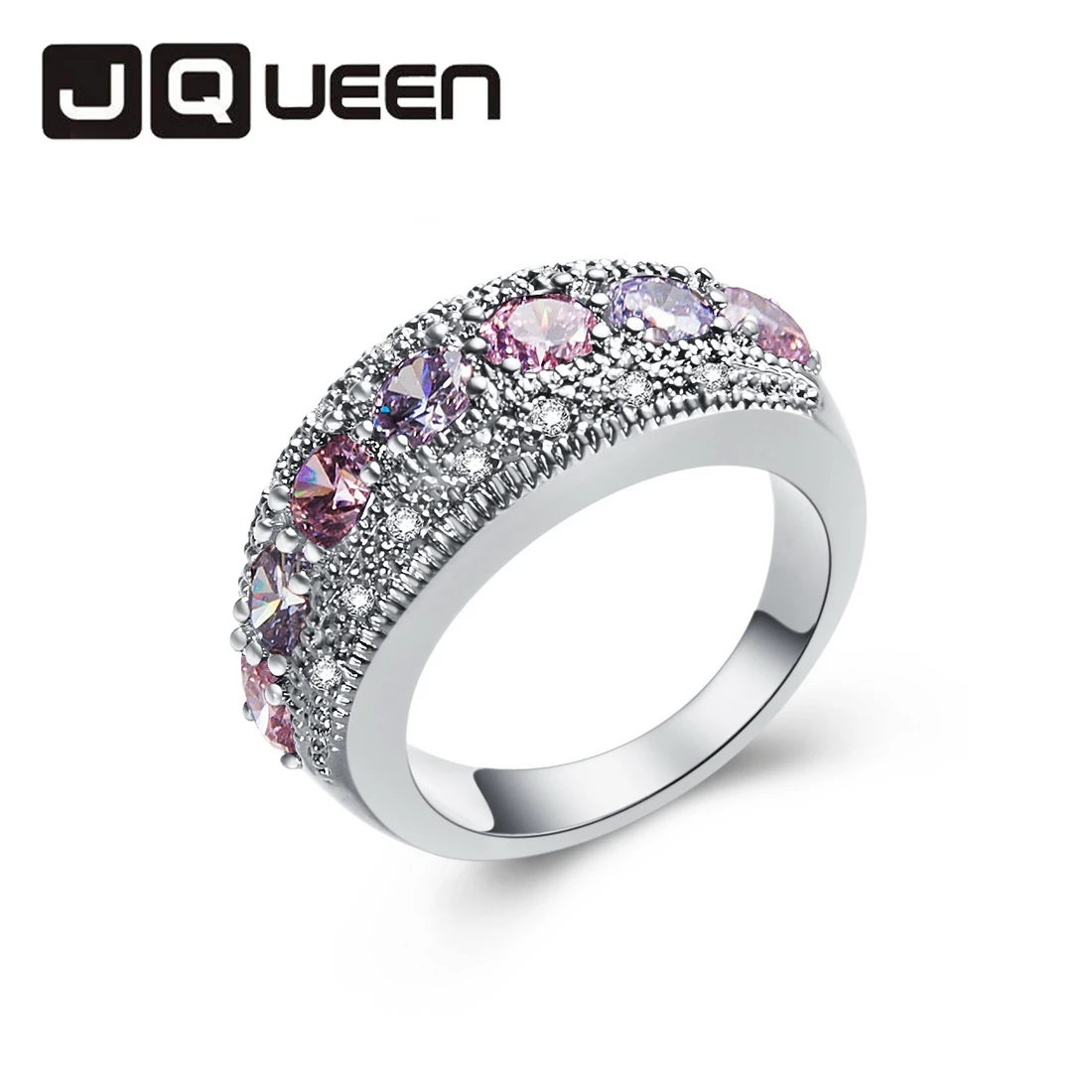 1Pc Silvery Pink & White Ring Bijoux Personalized Jewelry Girl Fashion Gift Knuckle Beauty Size 6 7 8 9 10 11 12 Retail
1Pc Silvery Pink & White Ring Bijoux Personalized Jewelry Girl Fashion Gift Knuckle Beauty Size 6 7 8 9 10 11 12 Retail