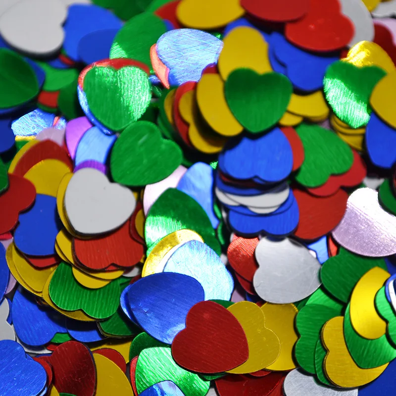 500pcs/lot 10mm Shine Romantic Paper Sparkle Love Heart Wedding Party Confetti Table Decoration Birthday Party Favor Supplies 6Z
500pcs/lot 10mm Shine Romantic Paper Sparkle Love Heart Wedding Party Confetti Table Decoration Birthday Party Favor Supplies 6Z