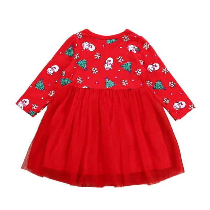 ARLONEET Fashion Baby Girl 2-6 years Long Sleeve Cartoon Snowman Print Dress Christmas Clothes Drop Shipping oct23
ARLONEET Fashion Baby Girl 2-6 years Long Sleeve Cartoon Snowman Print Dress Christmas Clothes Drop Shipping oct23