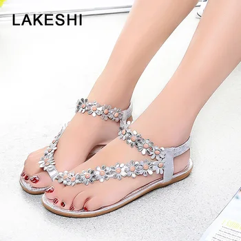 2019 New Women Sandals Summer Women Shoes Fashion Flip Flops Women Flat Sandals With Flowers Bohemian Ladies Flat Shoes 
2019 New Women Sandals Summer Women Shoes Fashion Flip Flops Women Flat Sandals With Flowers Bohemian Ladies Flat Shoes