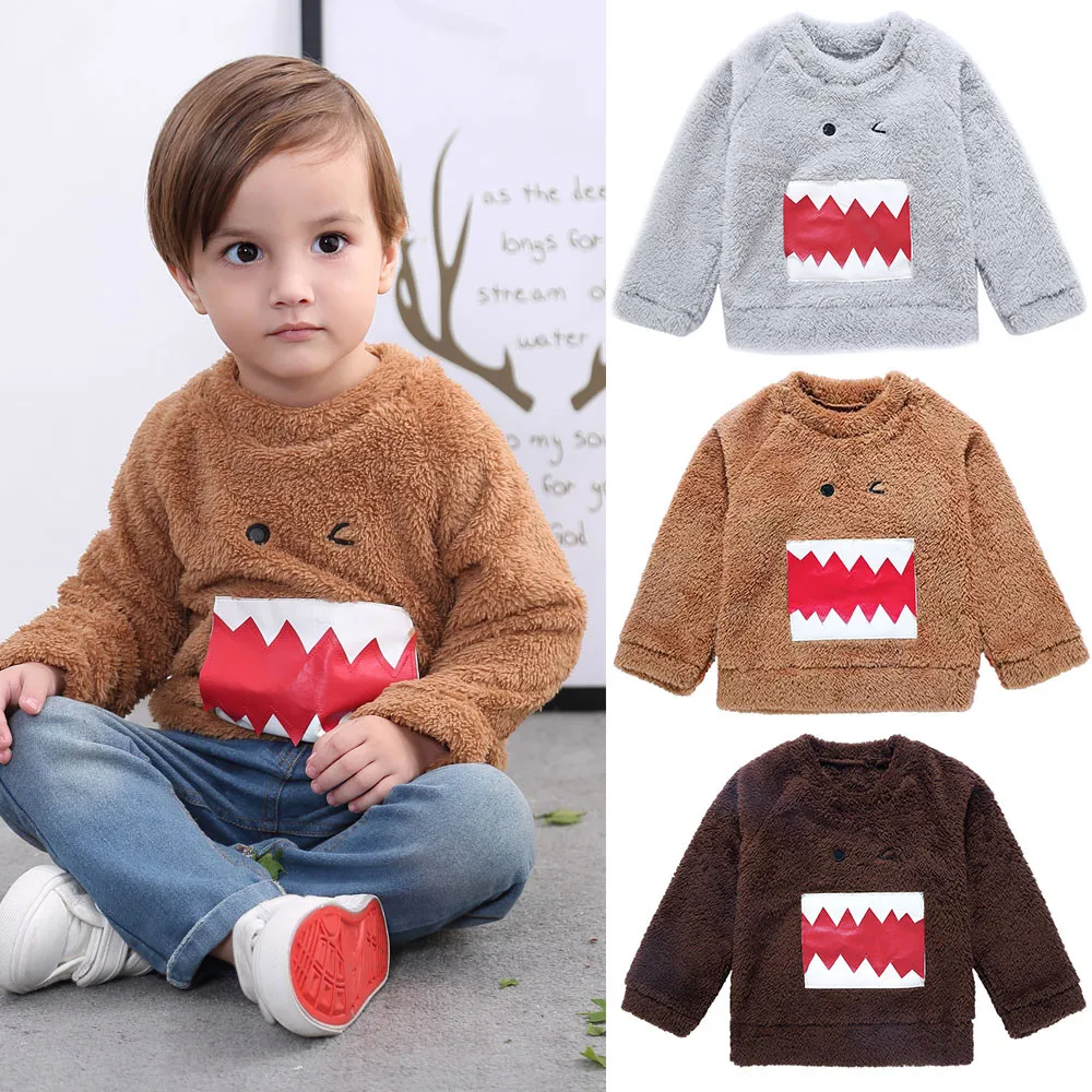 2018 new fashion Children Boys And Girls Cartoon Small Monster Printed Keep Warm Top Clothes stem12
2018 new fashion Children Boys And Girls Cartoon Small Monster Printed Keep Warm Top Clothes stem12