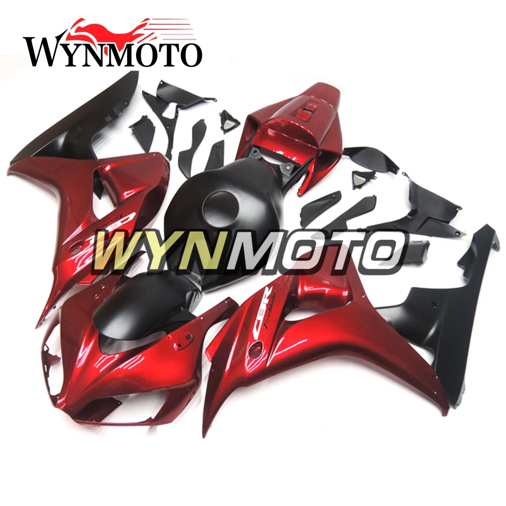 Black Pearl Dark Red Full ABS Plastics Injection Fairings For Honda CBR1000RR 2006 2007 06 07 Motorcycle Body Kits Cowlings New
Black Pearl Dark Red Full ABS Plastics Injection Fairings For Honda CBR1000RR 2006 2007 06 07 Motorcycle Body Kits Cowlings New