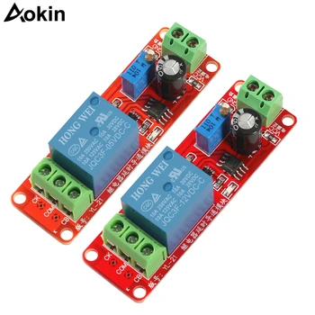 5pcs DC 5V 12V Timer Delay Relay NE555 Car Oscillator Delay Adjustable Timer Relay Switch Module 0-10 Second
5pcs DC 5V 12V Timer Delay Relay NE555 Car Oscillator Delay Adjustable Timer Relay Switch Module 0-10 Second