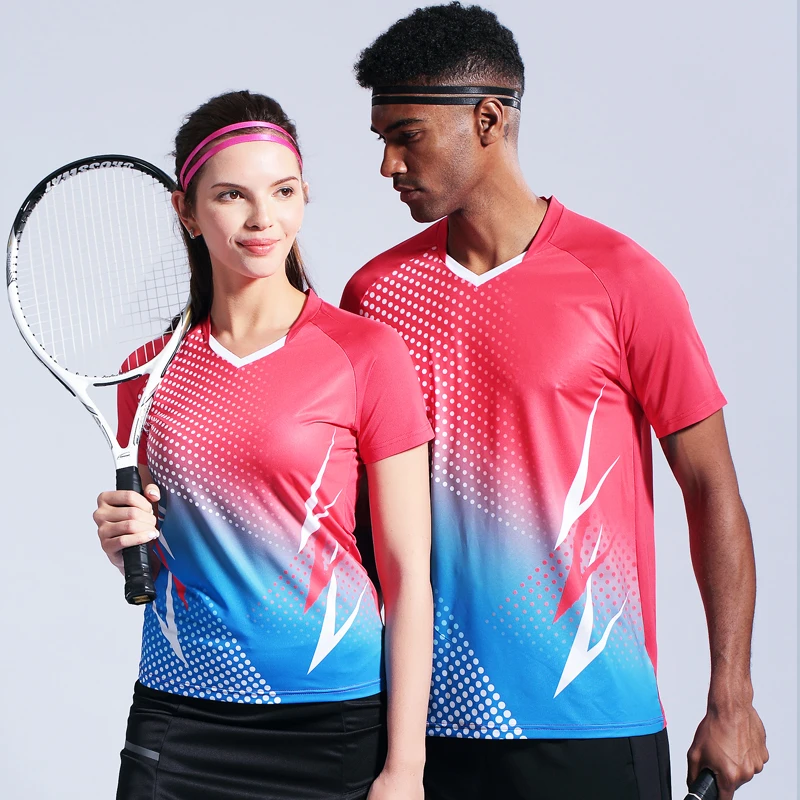 Мужская и женская футболка для бега Спортивная быстросохнущая дышащая рубашка