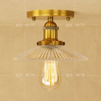 Bronze LED ceiling light American Vintage dining room balcony Glass Iron restaurant bedroom living room ceiling lamp RCL0015
Bronze LED ceiling light American Vintage dining room balcony Glass Iron restaurant bedroom living room ceiling lamp RCL0015