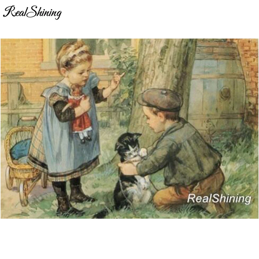 REALSHINING 5D Diy Diamond Painting Cross Stitch Children Old School Rhinestones Full Square Diamond Embroidery Needlework DM895
REALSHINING 5D Diy Diamond Painting Cross Stitch Children Old School Rhinestones Full Square Diamond Embroidery Needlework DM895