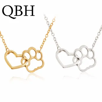 NK282 Hollow Pet Paw Footprint Necklaces Shellhard Cute Animal Dog Cat Love Heart Pendant Necklace for Women Girls Jewelry
NK282 Hollow Pet Paw Footprint Necklaces Shellhard Cute Animal Dog Cat Love Heart Pendant Necklace for Women Girls Jewelry
