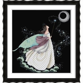 Full moon (full stitch) cartoon Needlework,DIY DMC Cross stitch,Sets For Embroidery kit cotton thread or Counted Cross-Stitching
Full moon (full stitch) cartoon Needlework,DIY DMC Cross stitch,Sets For Embroidery kit cotton thread or Counted Cross-Stitching