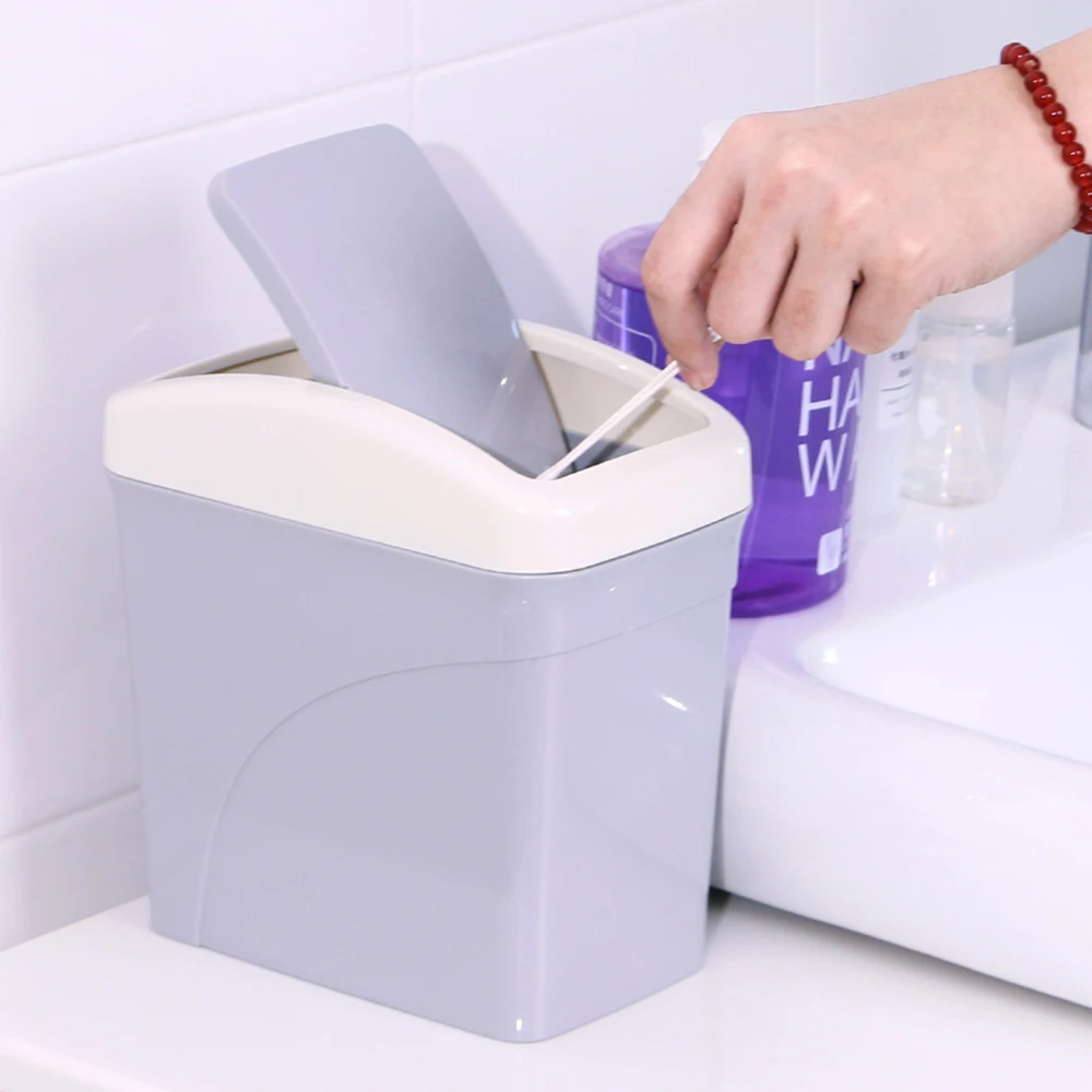 Plastic 6 Colors Waste Bins Pen Dustbin Trash Can Creative Household Mini Trash Desk Paper Kitchen Storage Can Bins Box
Plastic 6 Colors Waste Bins Pen Dustbin Trash Can Creative Household Mini Trash Desk Paper Kitchen Storage Can Bins Box