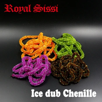 10yards medium diameter ice dub chenille yarn 5colors assorte fly tying sparkle antron yarn for fly fishing large streamer flies
10yards medium diameter ice dub chenille yarn 5colors assorte fly tying sparkle antron yarn for fly fishing large streamer flies