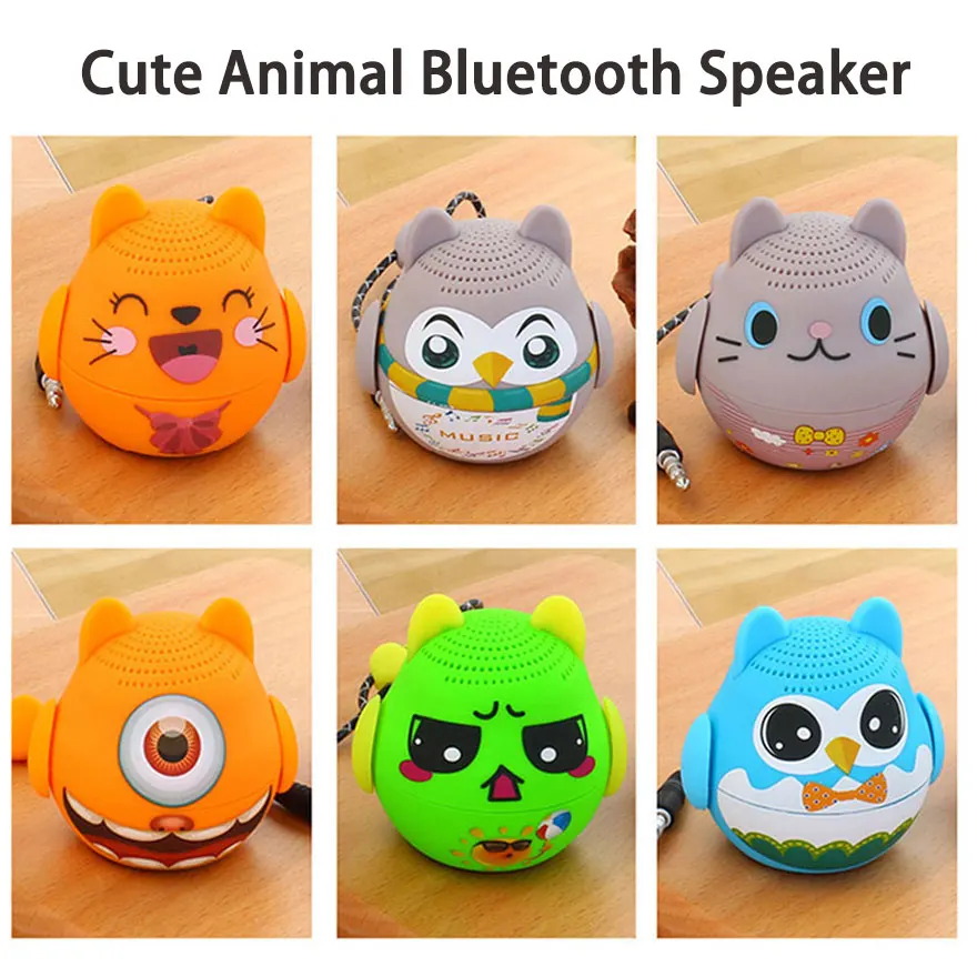 Mini Wireless Bluetooth Speaker Cute Animal Portable Speaker Outdoor Music Player For Smart Phones Tablet 6 Animal Shape Choose
Mini Wireless Bluetooth Speaker Cute Animal Portable Speaker Outdoor Music Player For Smart Phones Tablet 6 Animal Shape Choose
