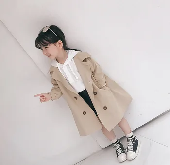 Teen Fall Fashion 2018 Autumn Winter New Baby Trench Coat Children Girls Wind Breaker Toddler Long Casual Jackets Outwear 2-7Y
Teen Fall Fashion 2018 Autumn Winter New Baby Trench Coat Children Girls Wind Breaker Toddler Long Casual Jackets Outwear 2-7Y