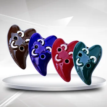Love Ocarina 6 Hole Ceramic Flute Crafts Decoration Ornaments Musical Instruments Cartoon Expression Ocarina
Love Ocarina 6 Hole Ceramic Flute Crafts Decoration Ornaments Musical Instruments Cartoon Expression Ocarina