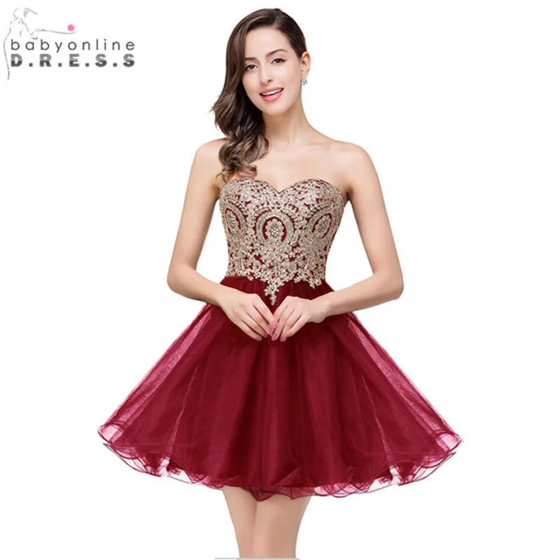 Vestido de Festa Curto Sexy Backless Burgundy Lace Short Prom Dresses Cheap 7 Colors Real Image Short Evening Party Dress
Vestido de Festa Curto Sexy Backless Burgundy Lace Short Prom Dresses Cheap 7 Colors Real Image Short Evening Party Dress
