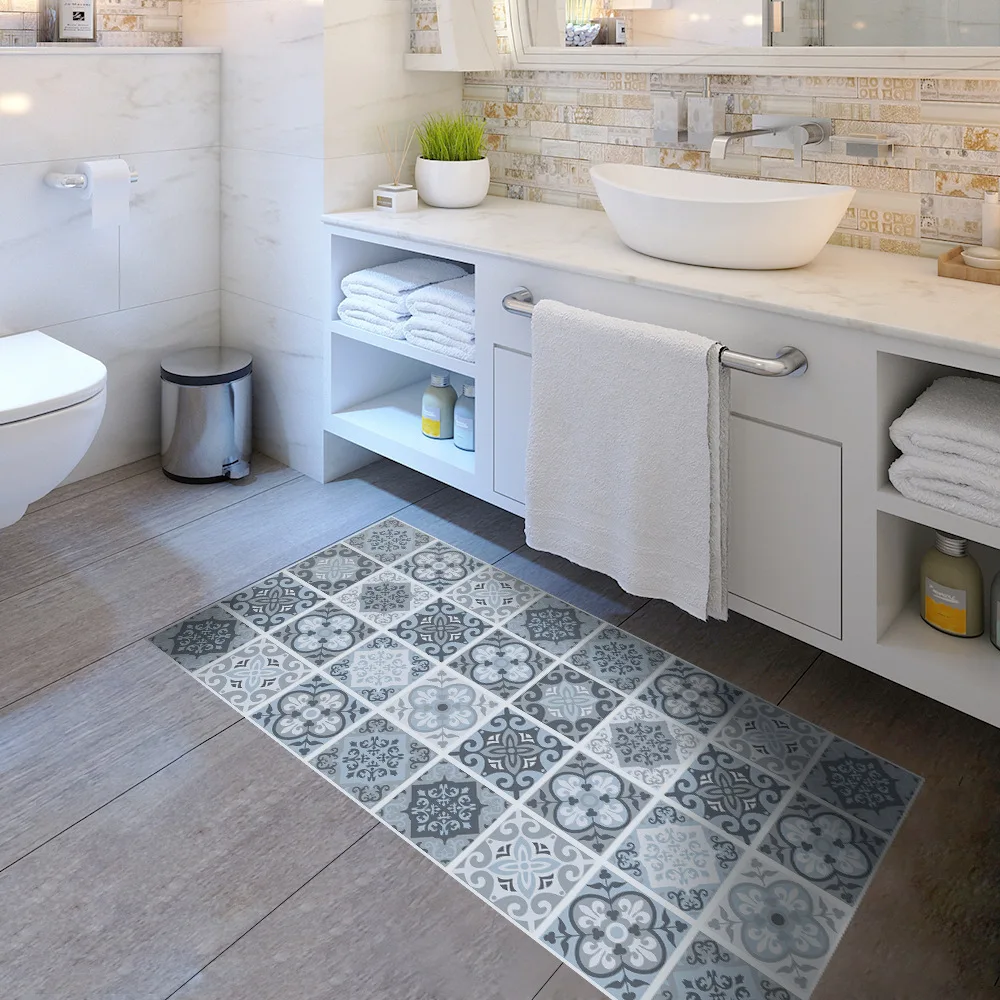 Blue&Grey Mediterranean wallpaper Geometry Removable Anti-Slip Floor Stickers Wall Art Decal Home Kitchen Bathroom DIY Decor
Blue&Grey Mediterranean wallpaper Geometry Removable Anti-Slip Floor Stickers Wall Art Decal Home Kitchen Bathroom DIY Decor