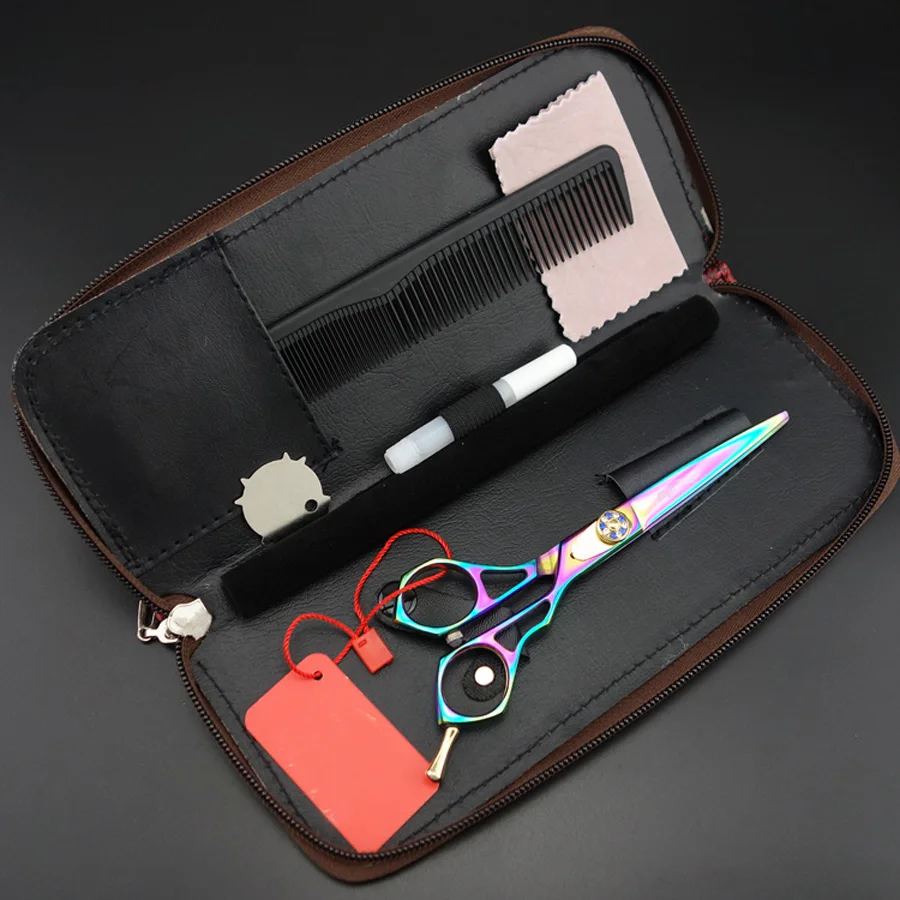 6.0 in. Purple Dragon Professional Hair scissors set,Cutting scissors,Personality Barber shears,High-grade quality,S367
6.0 in. Purple Dragon Professional Hair scissors set,Cutting scissors,Personality Barber shears,High-grade quality,S367