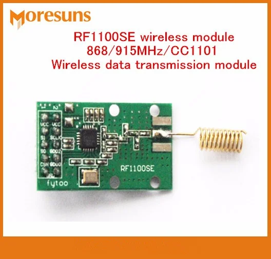 Free Ship 868/915MHz wireless module/CC1101wireless data transmission module with spring antenna RF1100SE wireless module
Free Ship 868/915MHz wireless module/CC1101wireless data transmission module with spring antenna RF1100SE wireless module