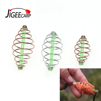 JIGEECARP 24PCS/Lot European Carp Fishing Rigging Bait Case Catfish Casting Rod Fishing Bait Feeder Spring Cage Fishing Tackles
JIGEECARP 24PCS/Lot European Carp Fishing Rigging Bait Case Catfish Casting Rod Fishing Bait Feeder Spring Cage Fishing Tackles