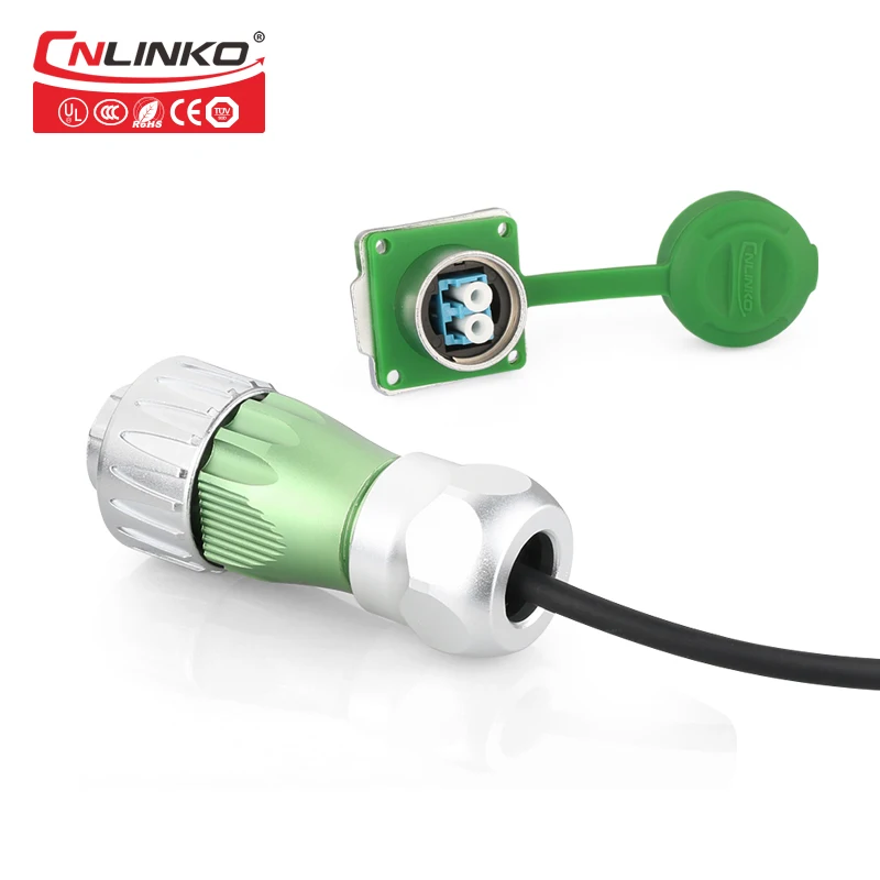 Quick Assembly Connector Fiber Wire Cable With Waterproof IP67 Cover 1/4 Bayonet Connection Panel Plug&Socket with 3m cable
Quick Assembly Connector Fiber Wire Cable With Waterproof IP67 Cover 1/4 Bayonet Connection Panel Plug&Socket with 3m cable