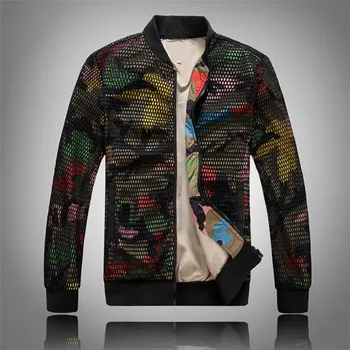 2018 New Korean Slim Jacket Men's Baseball Jacket Men's Camouflage Tops Tide Men's Baseball Wear coat
2018 New Korean Slim Jacket Men's Baseball Jacket Men's Camouflage Tops Tide Men's Baseball Wear coat
