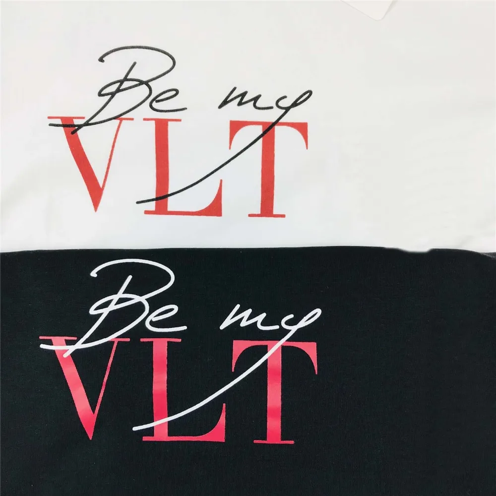 Women's Brands tees 2019 Summer Casual Cotton Round neck Designer Rivets be my VLT Letter print Woman t-shirt Size m-xxl
Women's Brands tees 2019 Summer Casual Cotton Round neck Designer Rivets be my VLT Letter print Woman t-shirt Size m-xxl