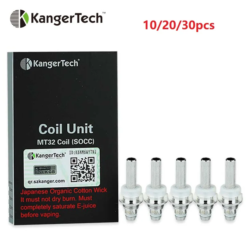 10/20/30pcs KangerTech SOCC Coil Unit for EVOD/Protank/Mini Protank/Protank-II/Mini Protank-II/Unitank/ Mini Unitank Vape Coil
10/20/30pcs KangerTech SOCC Coil Unit for EVOD/Protank/Mini Protank/Protank-II/Mini Protank-II/Unitank/ Mini Unitank Vape Coil