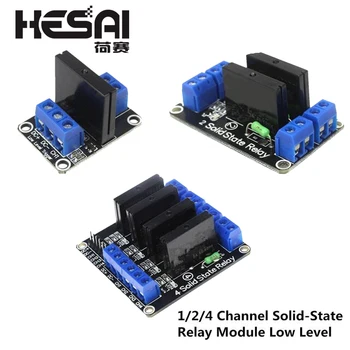 Smart Electronics DC 5V 1/2/4 Channel Solid-State Relay Module Low Level Fuse for arduino Diy Kit
Smart Electronics DC 5V 1/2/4 Channel Solid-State Relay Module Low Level Fuse for arduino Diy Kit