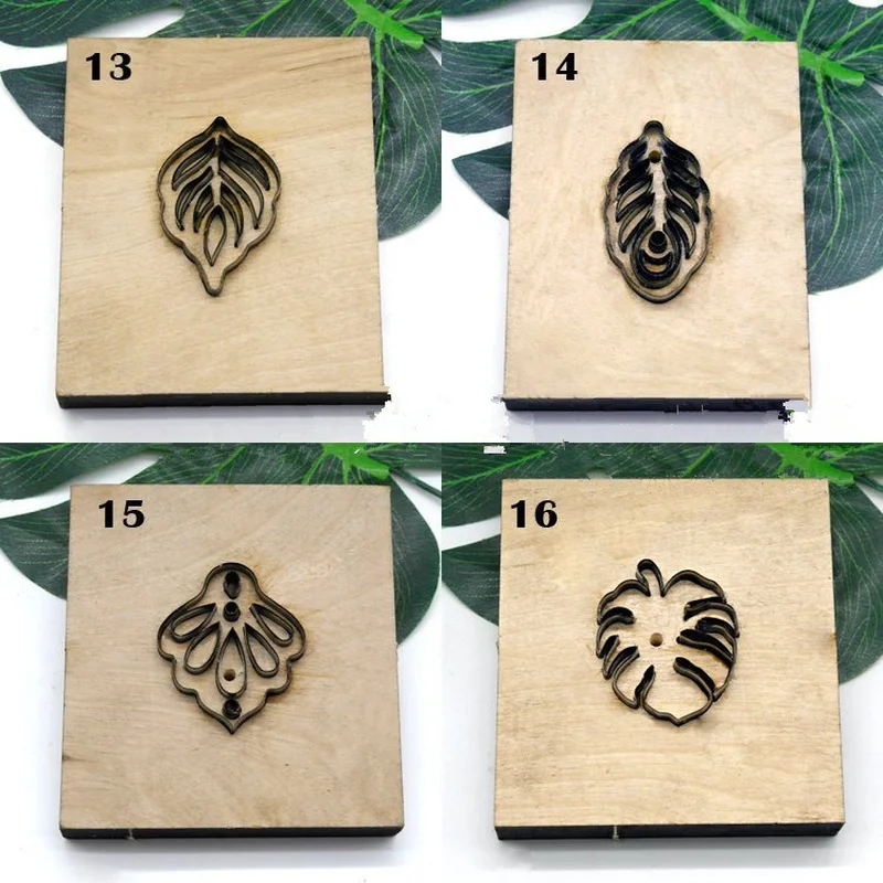 Japan Steel Blade Rule Die Cut Steel Punch Leaf Earrings Cutting Mold Wood Dies for Leather Cutter for Leather Crafts
Japan Steel Blade Rule Die Cut Steel Punch Leaf Earrings Cutting Mold Wood Dies for Leather Cutter for Leather Crafts