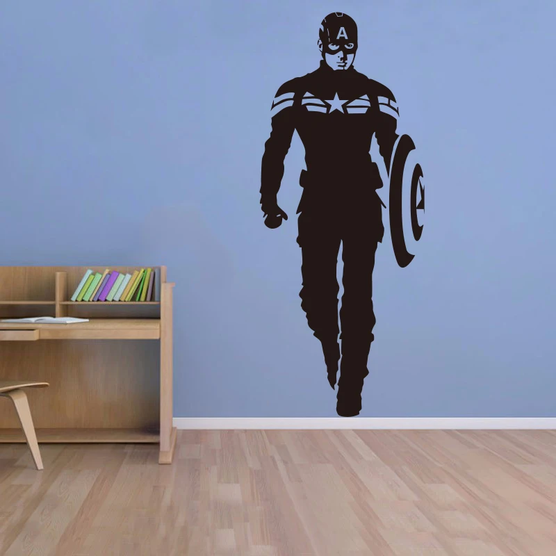 2018 Promotion Wall Sticker Diy Wall Art Home Decoration Man Avengers 2 & Captain America Boy Bedroom Living Room Stickers #t91
2018 Promotion Wall Sticker Diy Wall Art Home Decoration Man Avengers 2 & Captain America Boy Bedroom Living Room Stickers #t91