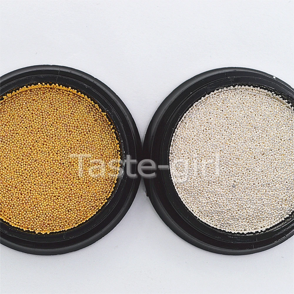 1Box Steel Beads Nail Studs Gold Silver Metal 0.4mm Size 3D Nails Art Decorations DIY Manicure accessoires tools
1Box Steel Beads Nail Studs Gold Silver Metal 0.4mm Size 3D Nails Art Decorations DIY Manicure accessoires tools