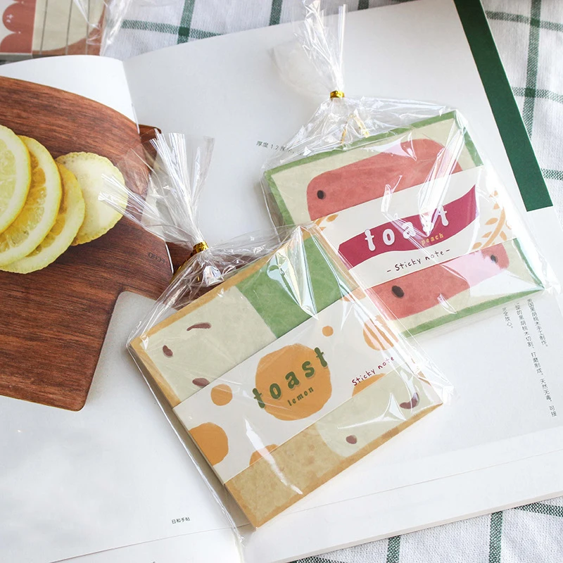 50 Sheets Creative Cute Bread Toast Note Memo Food Shape Message Note Clip Board School Office Supplies Papeleria 
50 Sheets Creative Cute Bread Toast Note Memo Food Shape Message Note Clip Board School Office Supplies Papeleria