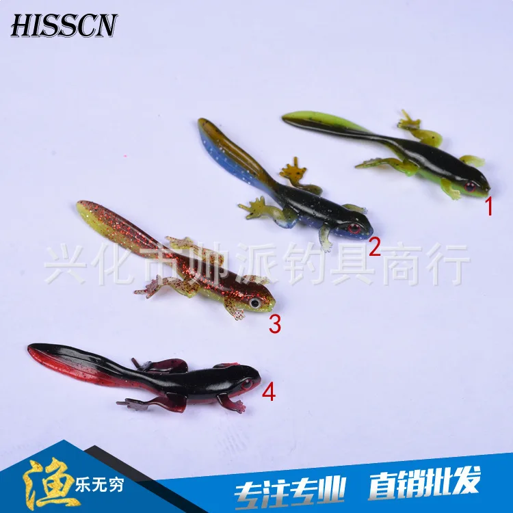 1pc Silicone Soft Frog Bait Fishing Lure 80mm/3.8g Rubber Worm Tadpole Wobblers Lifelike Lake Fishing Isca Artificial Shad Pesca
1pc Silicone Soft Frog Bait Fishing Lure 80mm/3.8g Rubber Worm Tadpole Wobblers Lifelike Lake Fishing Isca Artificial Shad Pesca