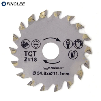 FINGLEE 1Pc 54.8mm Inner 11.1mm TCT Woodworking Mini Circular Saw Blade Acrylic Plastic Cutting Blade General Purpose for Wood
FINGLEE 1Pc 54.8mm Inner 11.1mm TCT Woodworking Mini Circular Saw Blade Acrylic Plastic Cutting Blade General Purpose for Wood