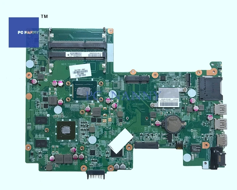 PCNANNY Mainboard 701678-001 701702-001 DA0U36MB6D0 for HP Pavilion 15-B Series i5-3317U 630M 2GB Laptop motherboard
PCNANNY Mainboard 701678-001 701702-001 DA0U36MB6D0 for HP Pavilion 15-B Series i5-3317U 630M 2GB Laptop motherboard