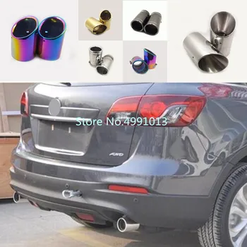 car rear back protect cover stainless steel rear muffler pipe outlet dedicate exhaust tip tail For Mazda CX-9 CX9 2013 2014 2015
car rear back protect cover stainless steel rear muffler pipe outlet dedicate exhaust tip tail For Mazda CX-9 CX9 2013 2014 2015