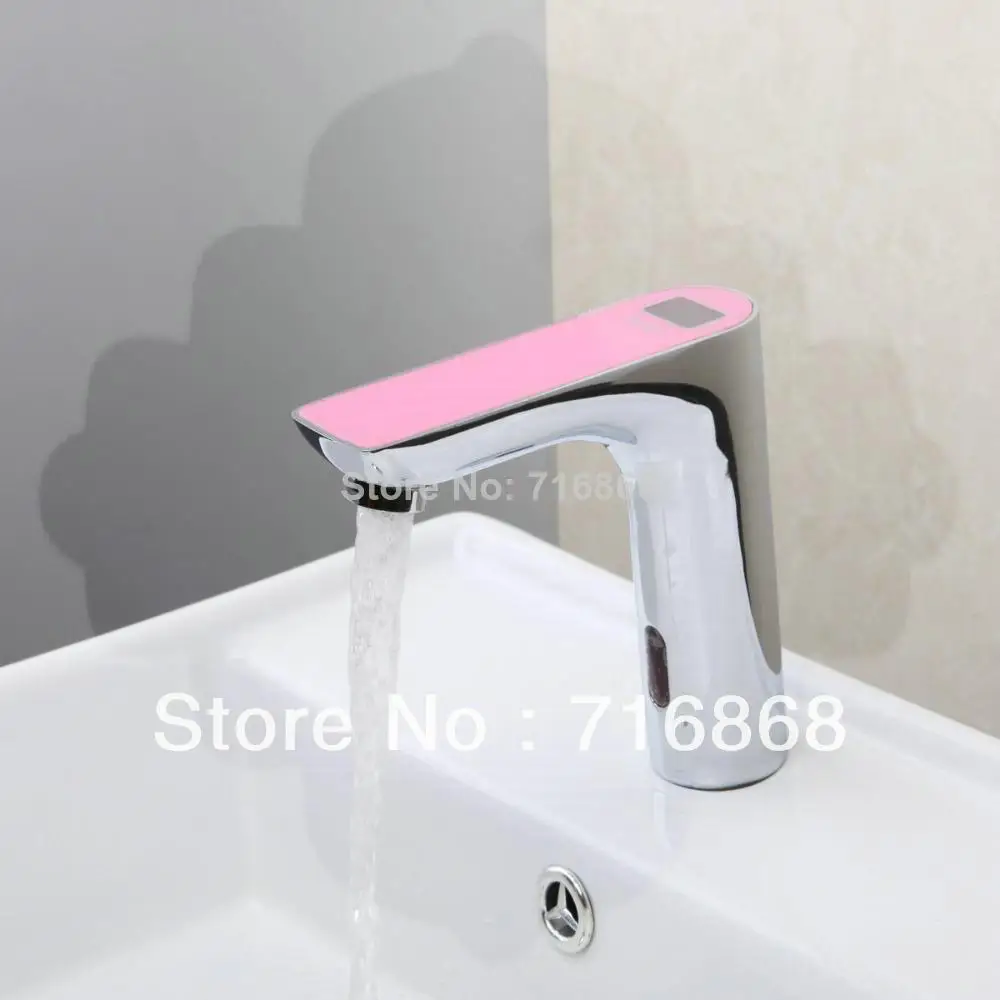 Фото Intelligent Digital Display Hot Cold Mixer Bathroom Automatic Sensor Faucet DS-89014 animal taps | Канцтовары для офиса и дома