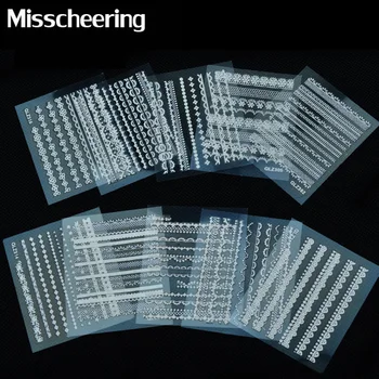 30pcs/pack White Lace Nail Stickers 3D Mix Design Adhesive Charm Designs Nail Art Decal DIY Manicure Decoration Tools
30pcs/pack White Lace Nail Stickers 3D Mix Design Adhesive Charm Designs Nail Art Decal DIY Manicure Decoration Tools