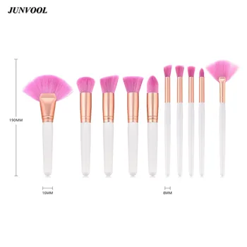 10pc Popular Style Makeup Brush One Set Brushes Tools Kit Powder Foundation Blush Eye Shadow Blending Large Fan pincel maquiagem
10pc Popular Style Makeup Brush One Set Brushes Tools Kit Powder Foundation Blush Eye Shadow Blending Large Fan pincel maquiagem