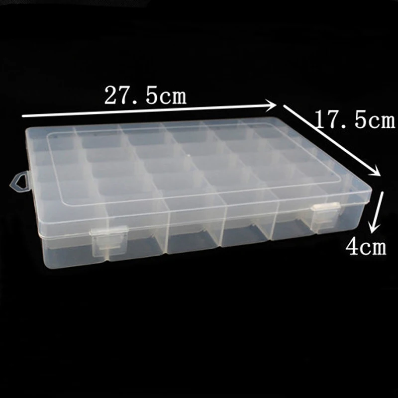 Adjustable 36 Grids Compartment Plastic Storage Box Jewelry Earring Bead Screw Holder Case Display Organizer Container
Adjustable 36 Grids Compartment Plastic Storage Box Jewelry Earring Bead Screw Holder Case Display Organizer Container