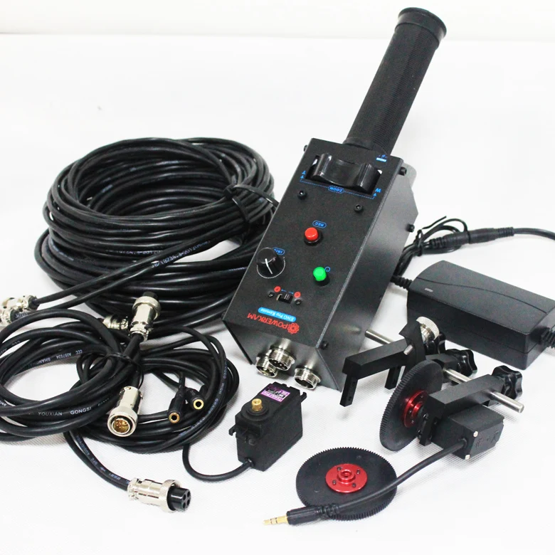 POWERKAM ENG Pro lens controller with iris focus zoom controls for lens from FUJI or CANON for camera jib crane
POWERKAM ENG Pro lens controller with iris focus zoom controls for lens from FUJI or CANON for camera jib crane
