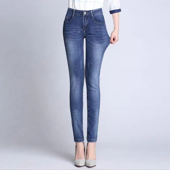 Casual Ripped Frayed Edge Jeans Women 2019 Spring Navy Stretchy Denim Pants Ladies Button Mid Waist Crop Trousers
Casual Ripped Frayed Edge Jeans Women 2019 Spring Navy Stretchy Denim Pants Ladies Button Mid Waist Crop Trousers